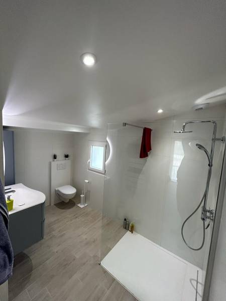 Création d'une salle d'eau pour suite parentale à Biscarrosse dans les Landes