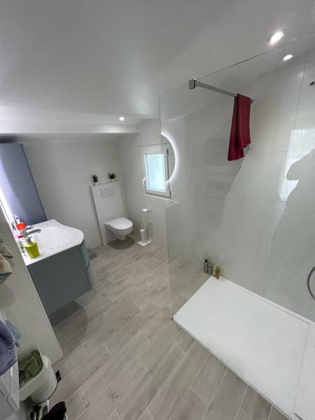 Création d'une salle d'eau pour suite parentale à Biscarrosse dans les Landes